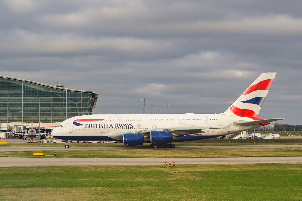British Airways cancela sus vuelos entre Londres y Tel Aviv hasta el miércoles. Foto: istock-Ceri Breeze