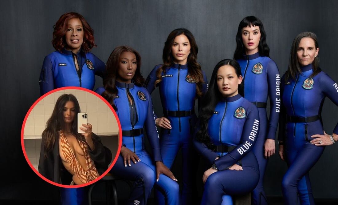 Fotos: Tiktok @emrata //  EFE/ @blueorigin