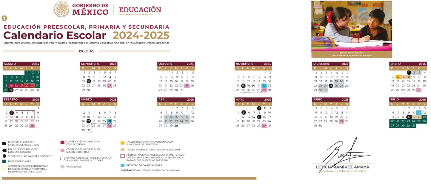 SEP Vacaciones de Navidad 2024. Foto: SEP