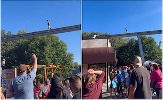 Héroe anónimo arriesga su vida y salva a niño con autismo en las vías del monorriel de Hersheypark. VIDEO