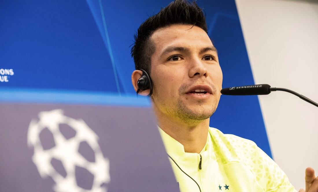 Hirving Lozano: "Sánchez-Pizjuán es Complicado, pero Estamos Motivados y Podemos Lograr un Buen Resultado" . EFE/ Pepo Herrera