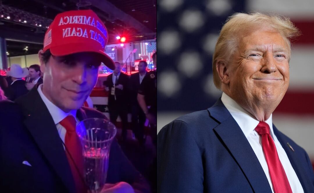 Eduardo Verástegui celebra triunfo de Trump y redes lo tunden: “Ganó México, ganó el mundo entero”. Foto: Tomada de Twitter @EVerastegui / AP