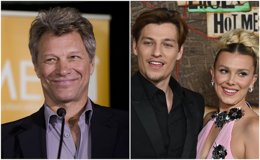 Lo que opina Bon Jovi del compromiso de su hijo con Millie Bobby Brown