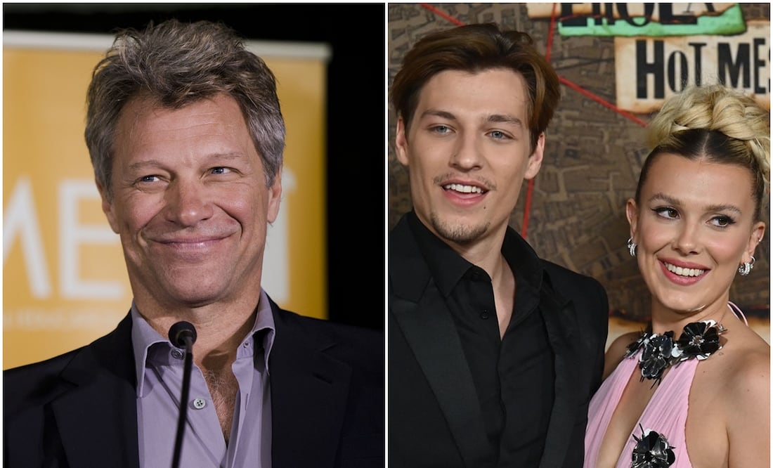 Lo que opina Bon Jovi del compromiso de su hijo con Millie Bobby Brown