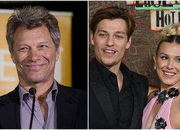 ¿Está en contra o los apoya? Lo que opina Jon Bon Jovi del compromiso de su hijo con Millie Bobby Brown