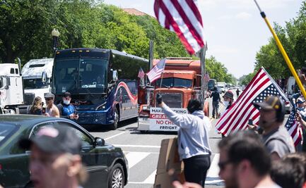 Cientos de autobuses toman Washington para pedir ayudas al sector