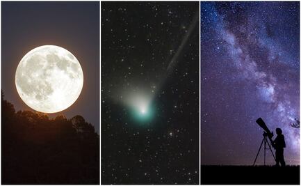 Luna llena de nieve, el cometa C/2022 E3 ZTF cerca de la Tierra y otros eventos de febrero