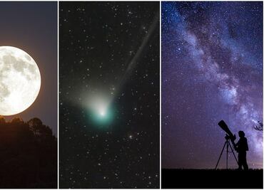 Luna llena de nieve, el cometa C/2022 E3 ZTF cerca de la Tierra y otros eventos de febrero