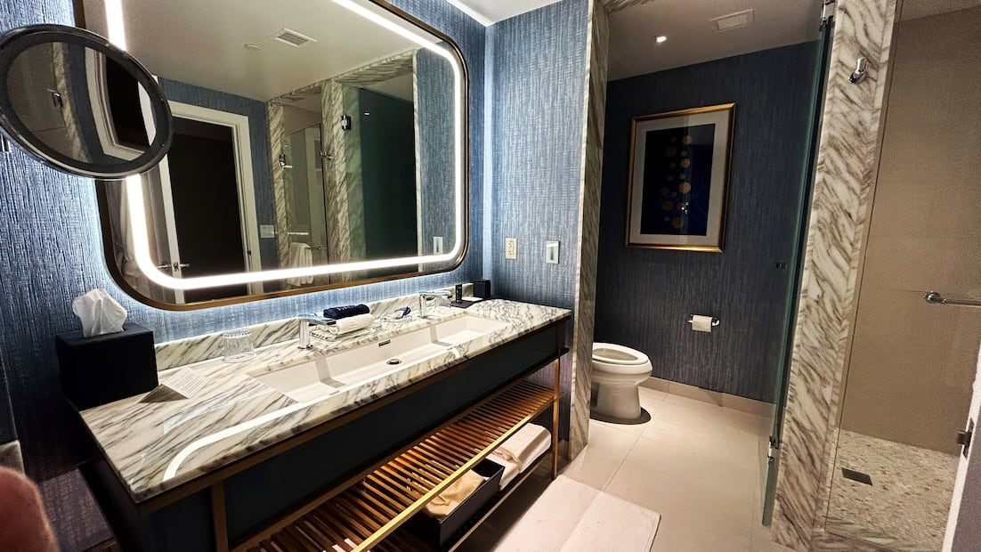 Así es por dentro el hotel Fontainebleau en Las Vegas. Foto: Pamela Benítez/Vive USA