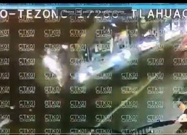 Video. Así fue el desplome de la ballena en el Metro Olivos de la L-12