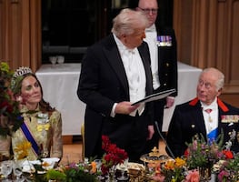 Carlos III elogia a Trump por su compromiso internacional y búsqueda de la paz en un histórico encuentro en Reino Unido