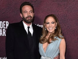 Jennifer Lopez conquista con vestido traslúcido junto a Ben Affleck