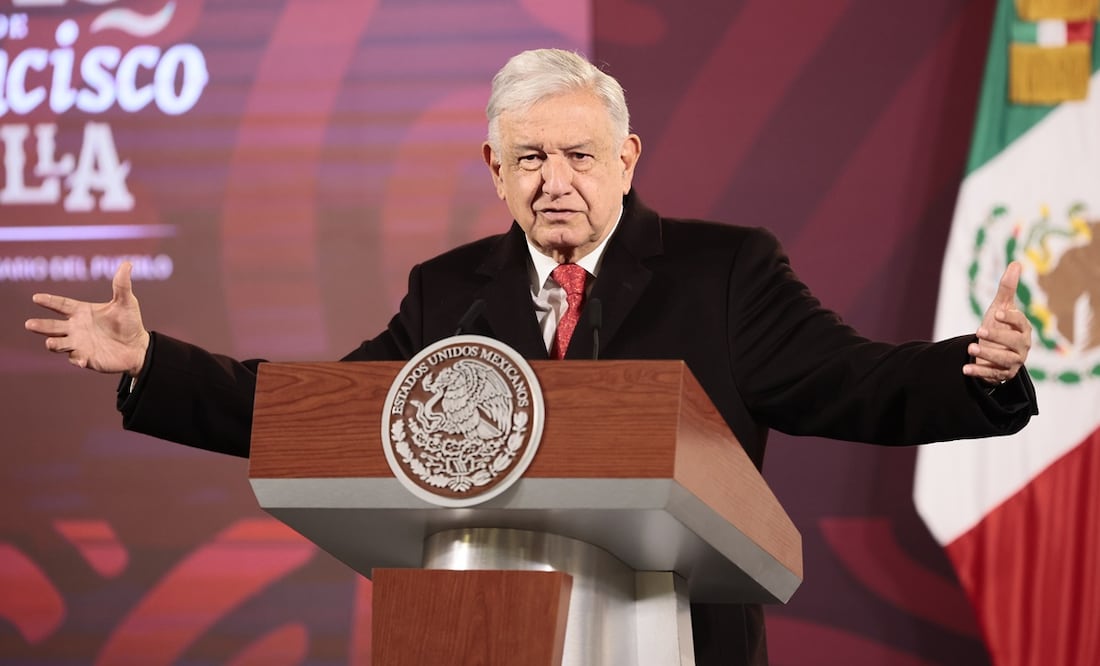 AMLO reconoce que "ha buscado acuerdos" con bandas de la frontera sur. Foto: EFE