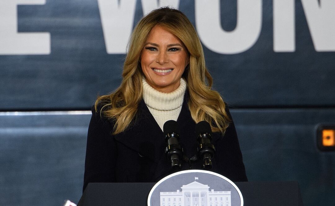 De las pasarelas europeas a la Casa Blanca: el recorrido de Melania Trump. Foto: AFP