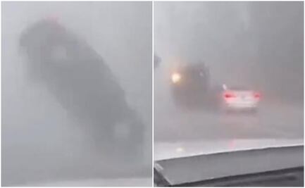 Video: Tornado en Carolina del Sur voltea y levanta un carro por el aire en mitad del huracán Idalia