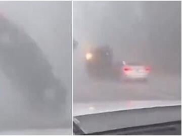 Video: Tornado en Carolina del Sur voltea y levanta un carro por el aire en mitad del huracán Idalia