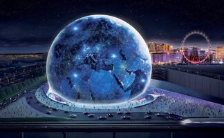 MSG Sphere, el recinto inmersivo que Las Vegas promete estrenar en 2023