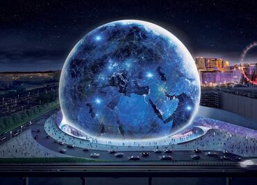 MSG Sphere, el recinto inmersivo que Las Vegas promete estrenar en 2023