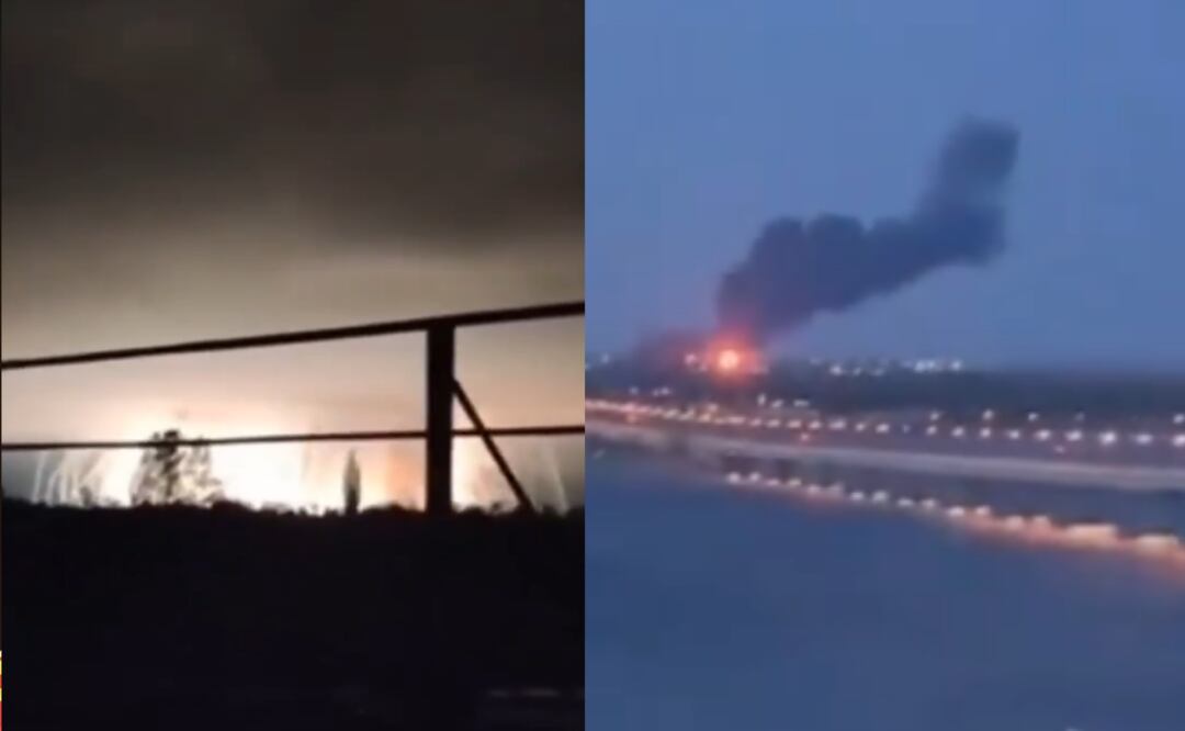 Ucrania bajo fuego: Rusia ataca con misiles y drones FOTOS: Captura de Video