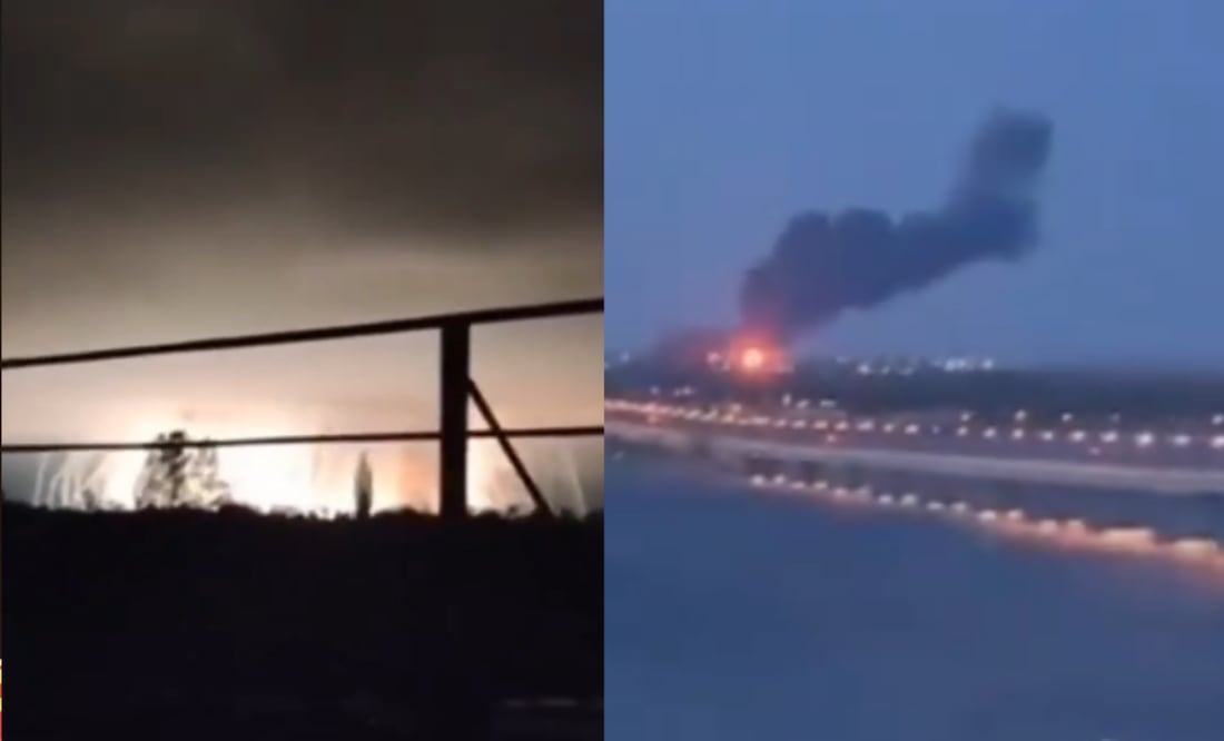 Ucrania bajo fuego: Rusia ataca con misiles y drones FOTOS: Captura de Video