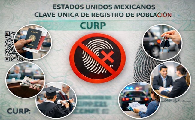 ¿Aún no tienes CURP biométrica? Estos trámites se bloquearán en 2026