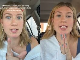 Critican a influencer por exponer a restaurante que le negó una colaboración; “acércate cuando tengas 100 mil seguidores”