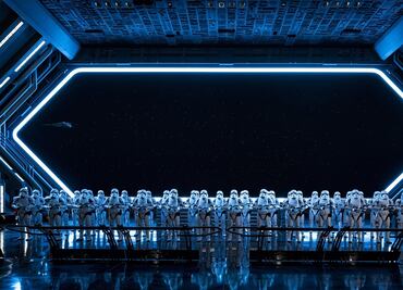 Atracción de Star Wars sufre retrasos por falla en internet