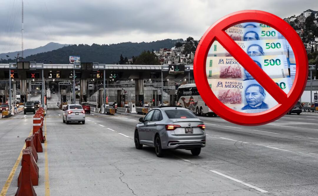¿Viajas por autopista? Capufe sustituye el pago en efectivo por TAG IAVE en casi todas las casetas Foto: Gabriel Pano / EL UNIVERSAL