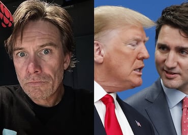 Actor canadiense arremete contra Trump y Trudeau lo comparte: “No somos el 51 de nada″