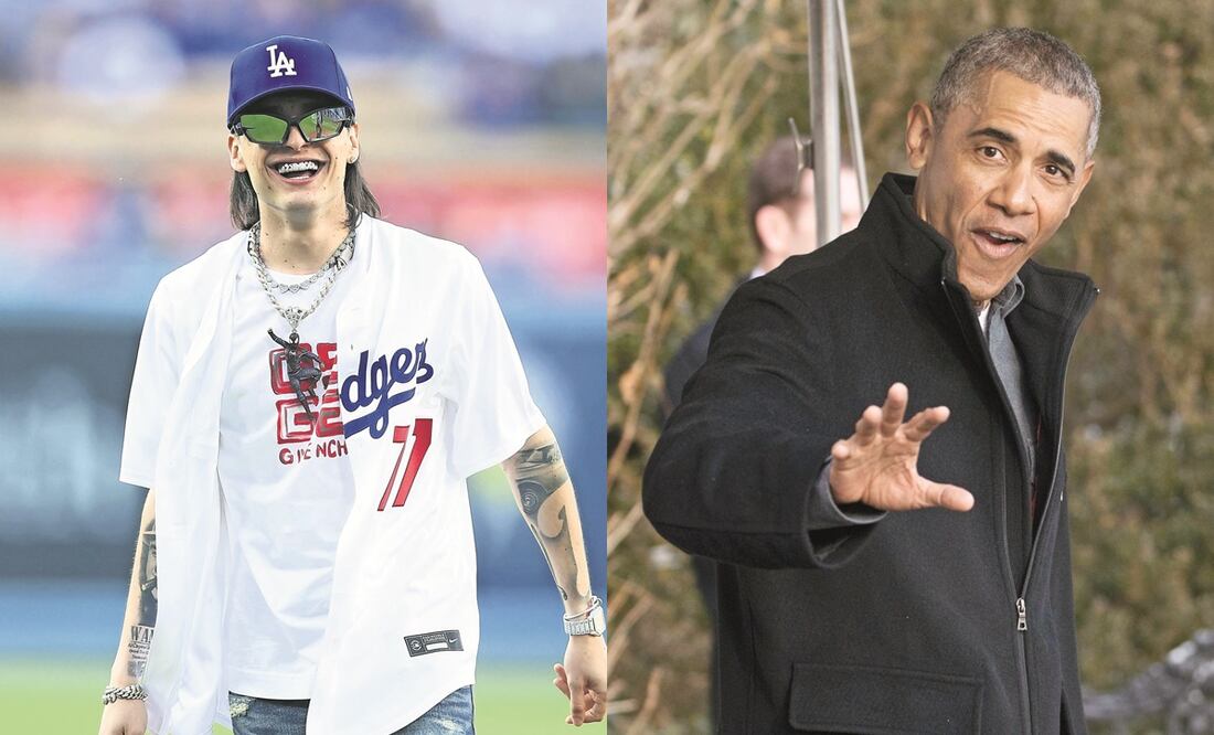 Canción de Peso Pluma entre las favoritas de Obama en 2023. Foto: AFP/EFE