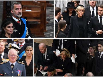Reyes, príncipes y presidentes despiden a la reina Isabel II