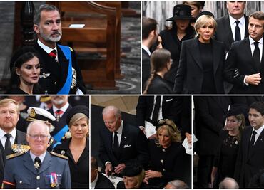 Reyes, príncipes y presidentes despiden a la reina Isabel II