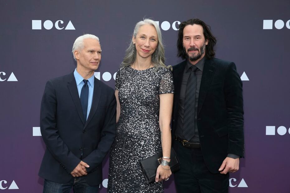Alexandra Grant, la mujer que conquistó el corazón de Keanu Reeves. Foto: AP