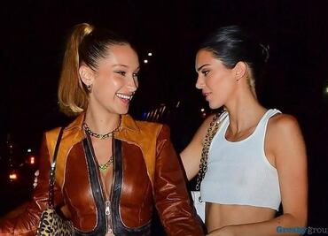 Kendall Jenner y Bella Hadid impactan con braless en Nueva York