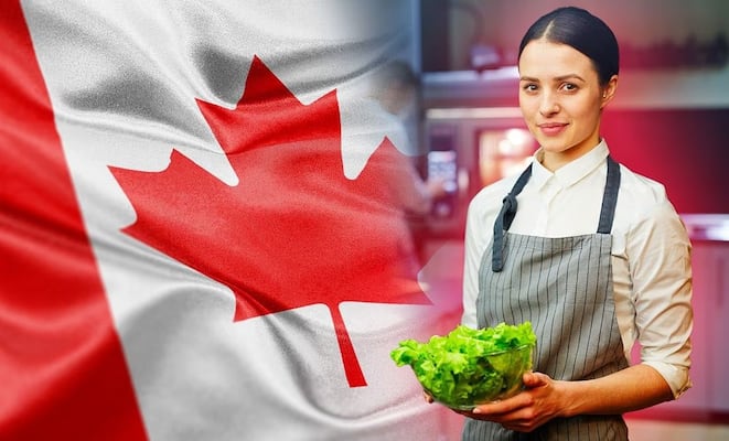 Hay trabajo legal para mexicanos en Canadá: Buscan ayudantes de cocina y pagan $30,000