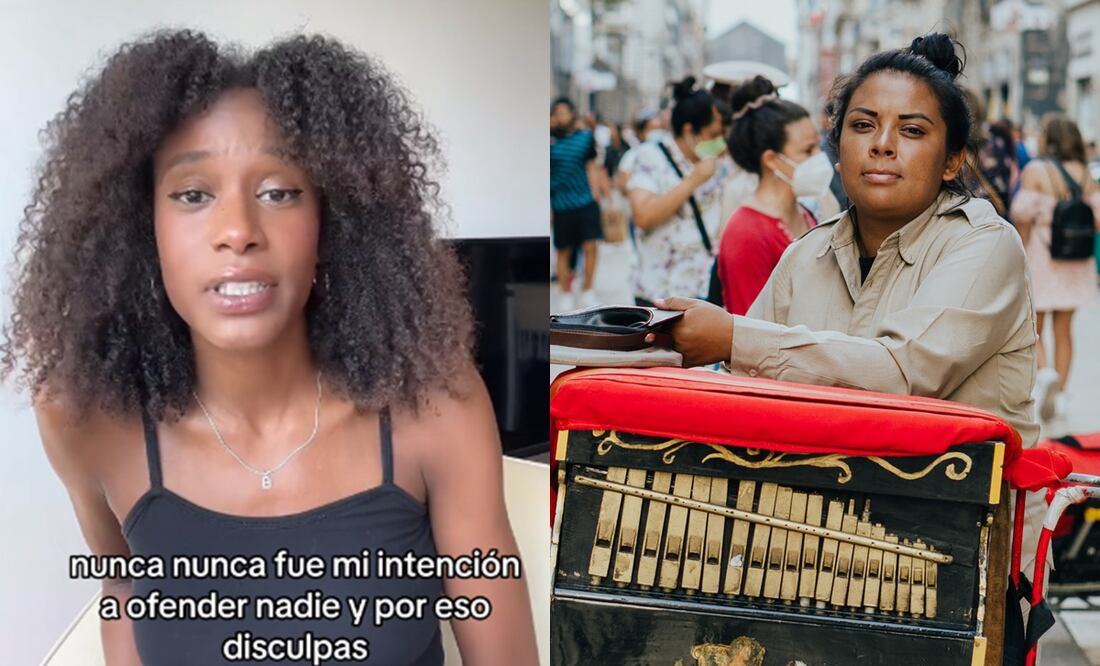 Modelo extranjera que criticó a los organilleros se disculpa en redes: ‘’Recibí amenazas violentas’’, asegura. Foto: TikTok/BreannaClaye/ iStock/Daniel Zapata