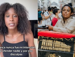 Modelo extranjera que criticó a los organilleros se disculpa en redes: ‘’Recibí amenazas violentas’’. VIDEO
