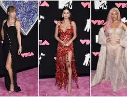 Taylor Swift, Selena Gomez, Karol G y las celebridades mejor vestidas de los VMA’s 2023