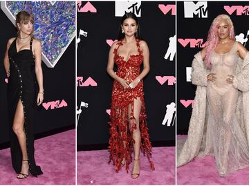Taylor Swift, Selena Gomez, Karol G y las celebridades mejor vestidas de los VMA’s 2023