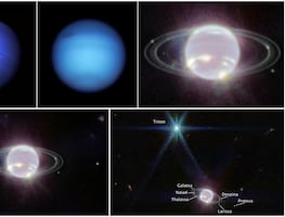 James Webb capta la vista más impresionante de los anillos de Neptuno en décadas