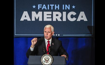 Pence aplaude manejo de pandemia en Florida pese a rebrote