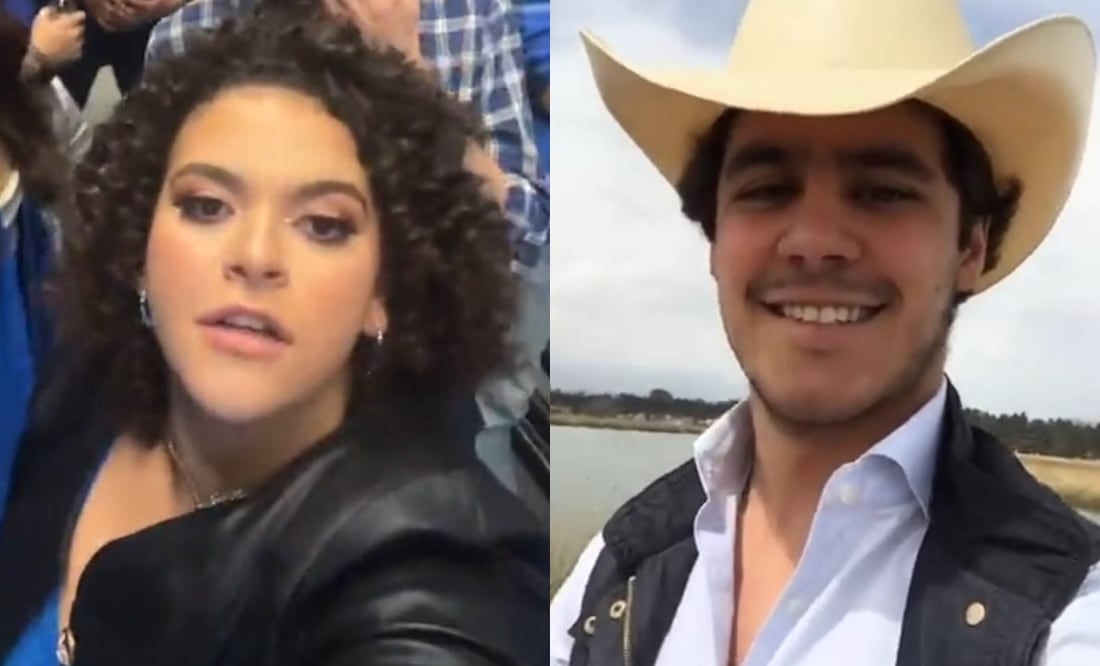 Lucerito Mijares y Eduardo Capetillo Jr. Foto: Captura Instagram