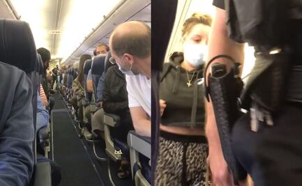 Pasajera agrede a azafata en avión; la deja sangrando y sin dos dientes