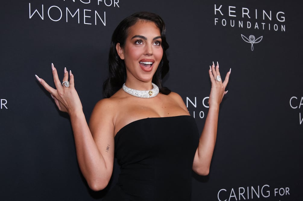 Georgina Rodríguez conquista las redes con silueta de impacto y sesión en look deportivo. (Photo by Leonardo MUNOZ / AFP)