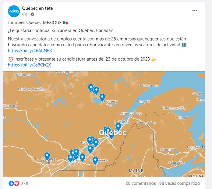 Journées Québec MEXIQUE de Québec en Tête