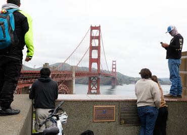 Protesta paraliza tráfico en el puente Golden Gate; exigen un alto el fuego en Gaza. VIDEO
