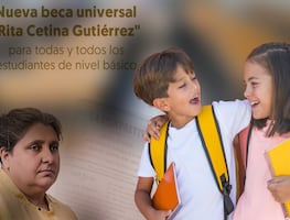 Sheinbaum anuncia beca Rita Cetina que otorga $1,900 pesos a alumnos de nivel básico. Requisitos