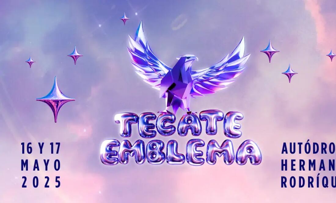 Tecate Emblema 2025: Cartel oficial, costo de boletos y todo lo que debes saber del festival pop en CDMX IMAGEN: REDES SOCIALES