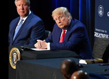 Trump, en el punto más bajo de su aprobación y superado por Biden: encuesta