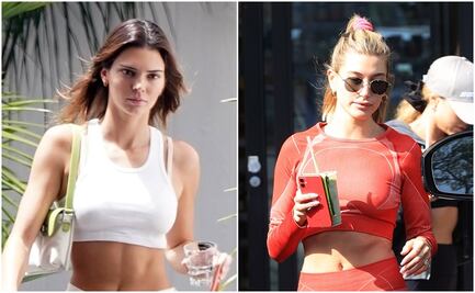 Kendall Jenner y Hailey Bieber arrasan con leggings en Los Ángeles